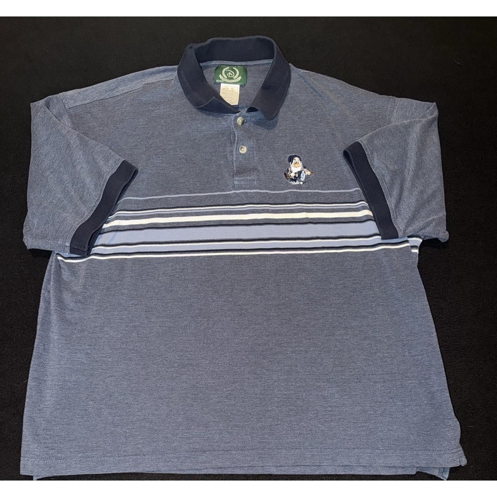 Disney Vintage Golf Grumpy Polo Shirt Mens Size XXL